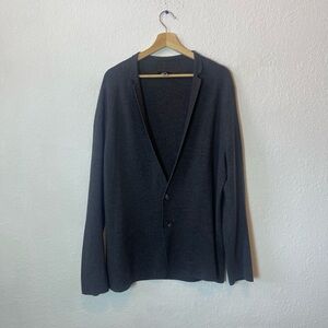 Benson 100% wool sweater cardigan size L